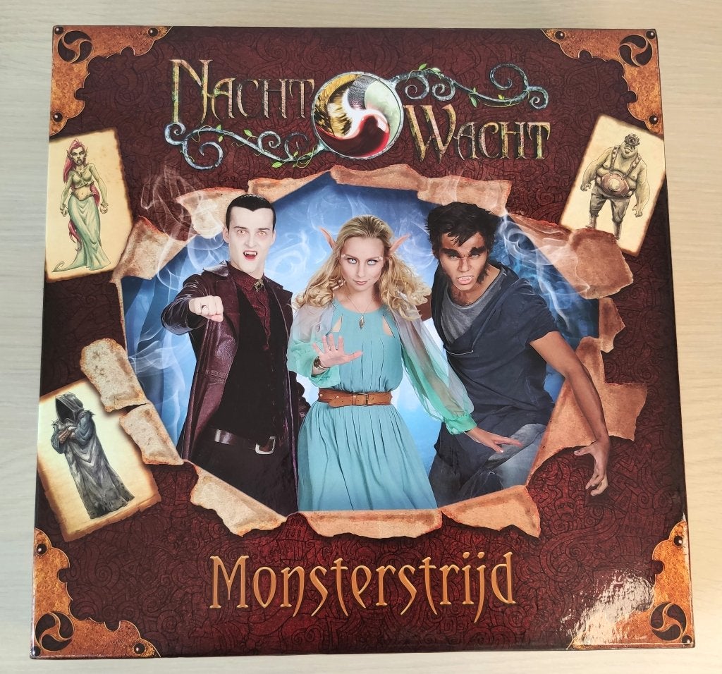 Coöperatief bordspel van Nachtwacht : Monsterstrijd, Ophalen of Verzenden, Zo goed als nieuw, Studio 100