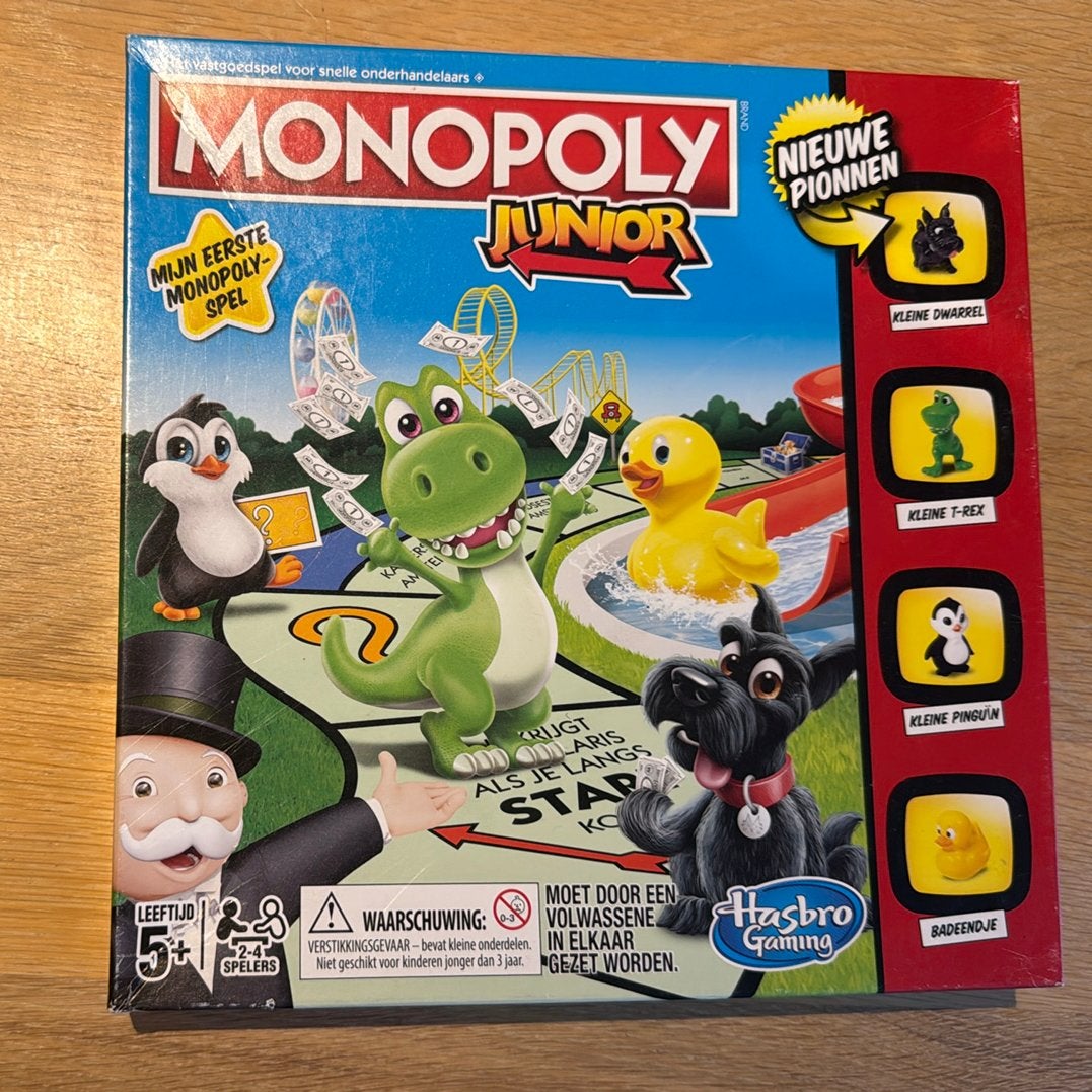 Monopoly junior, Ophalen, Zo goed als nieuw