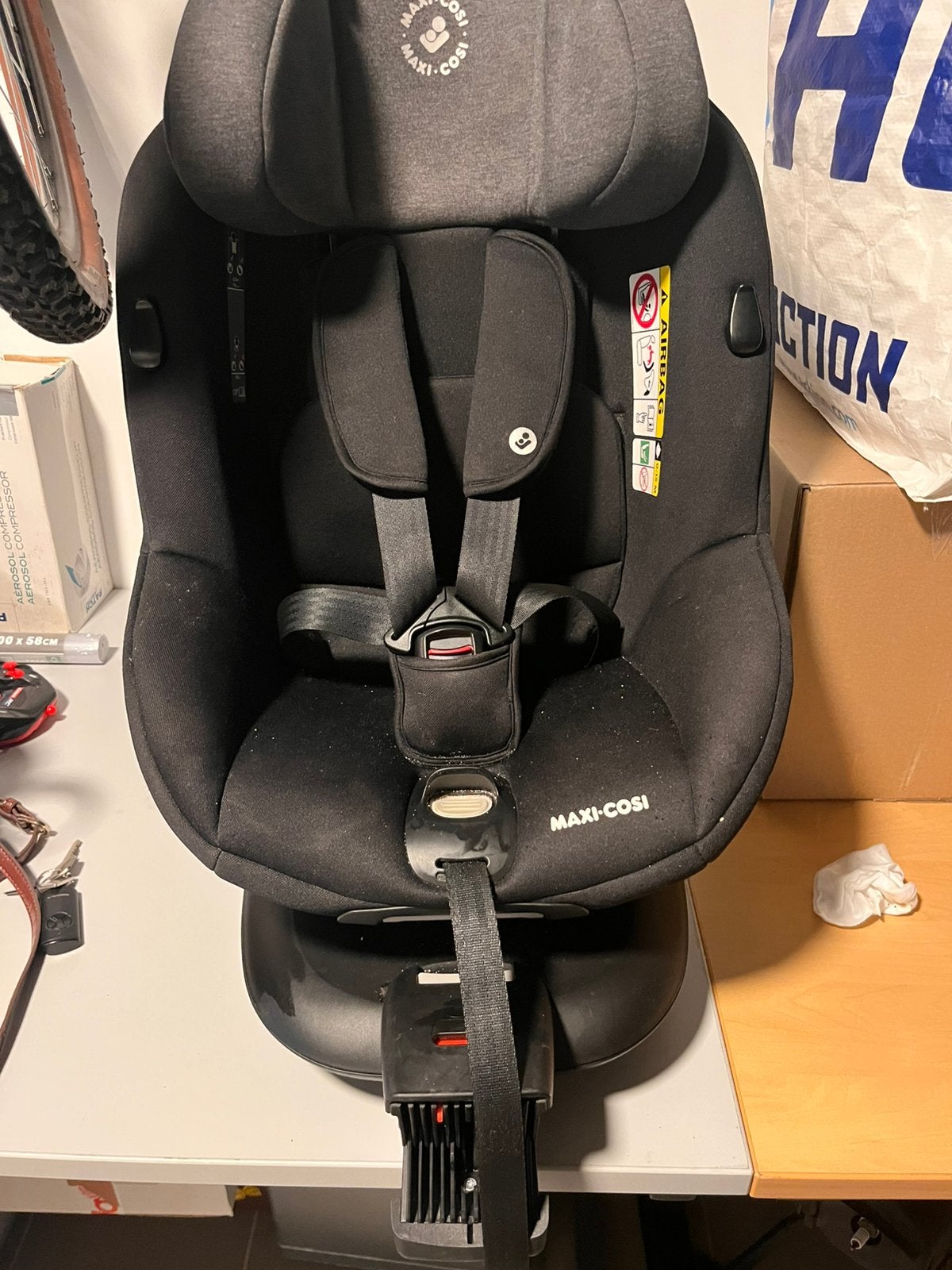 Maxi cosi isofix mica 360 s, Ophalen, Zo goed als nieuw, Isofix