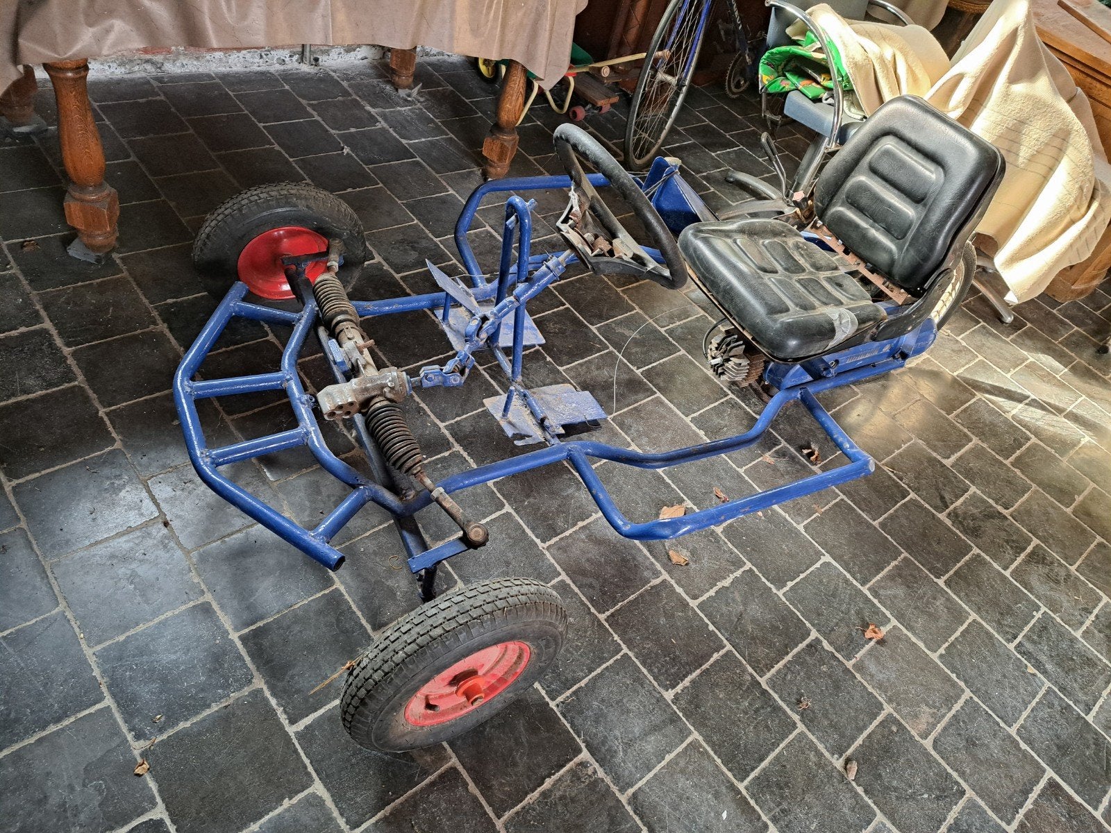 go cart met motor, Ophalen, Gebruikt, Kart