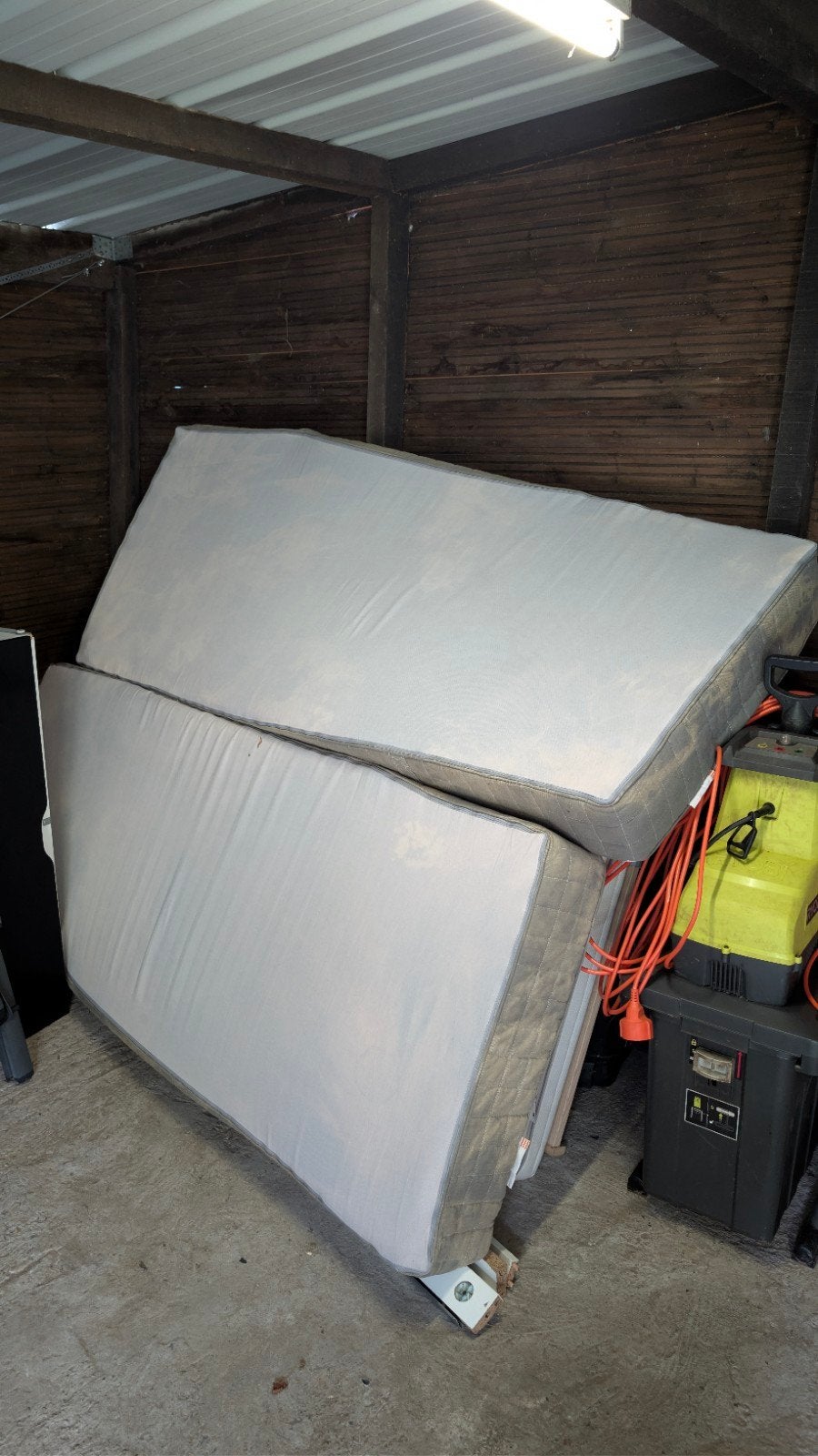 Deux matelas 80x200, Maison & Meubles, Matelas, Une personne, Utilisé, 200 cm