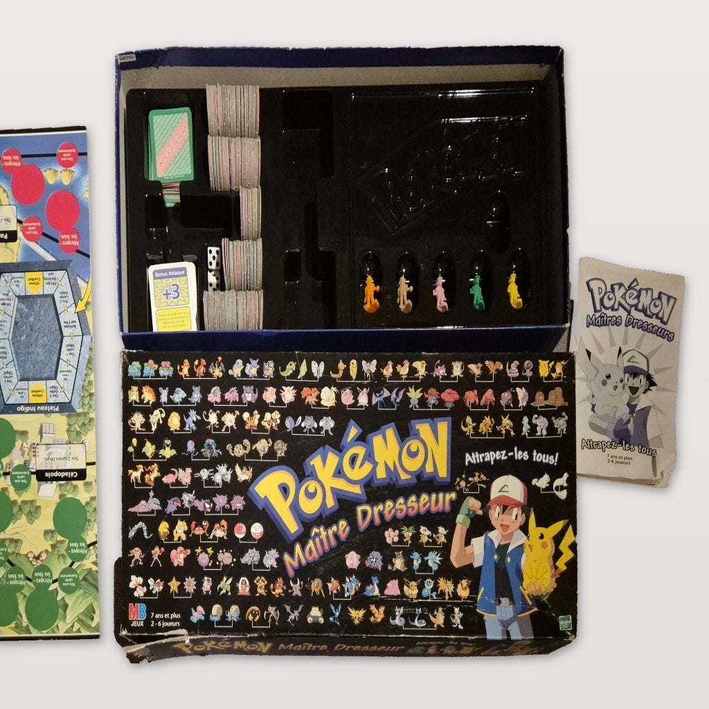 Jeu Pokémon Maître Dresseur MB 1999, complet, excellent état, Hobby & Loisirs créatifs, 1 ou 2 joueurs, Enlèvement ou Envoi, Utilisé