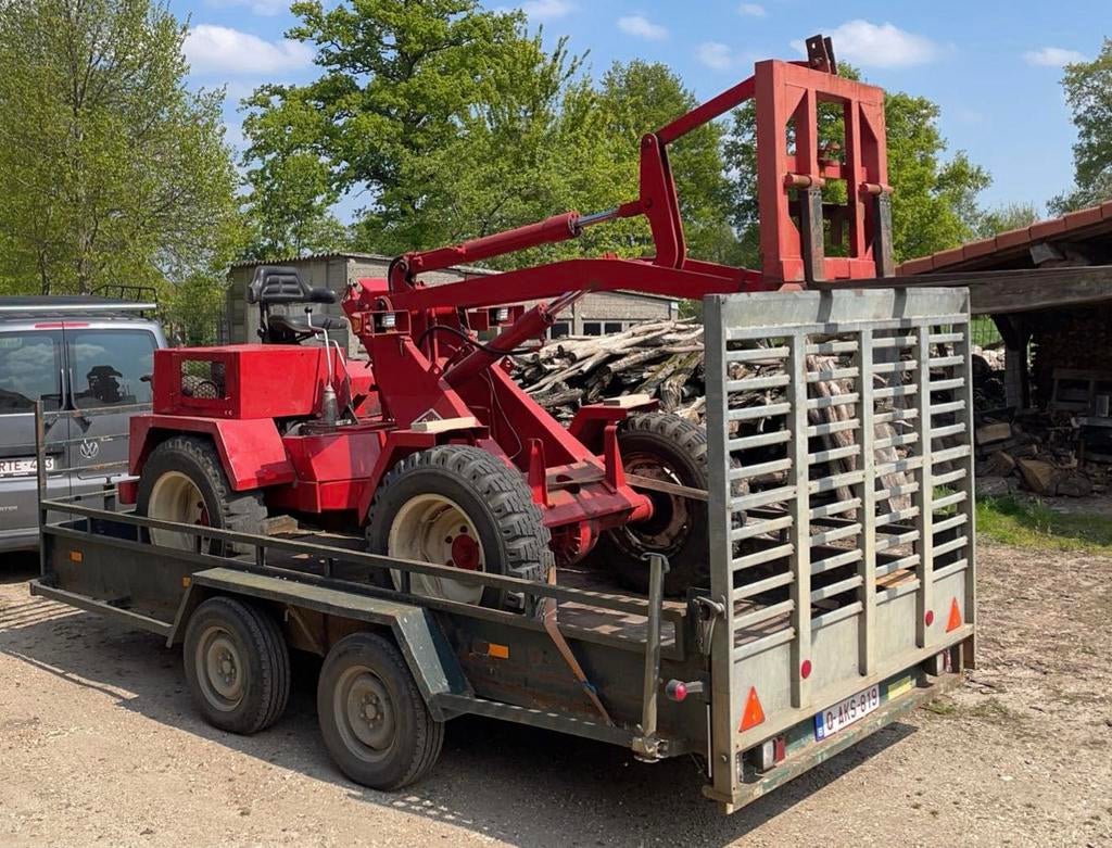 Machine transporter, Ophalen