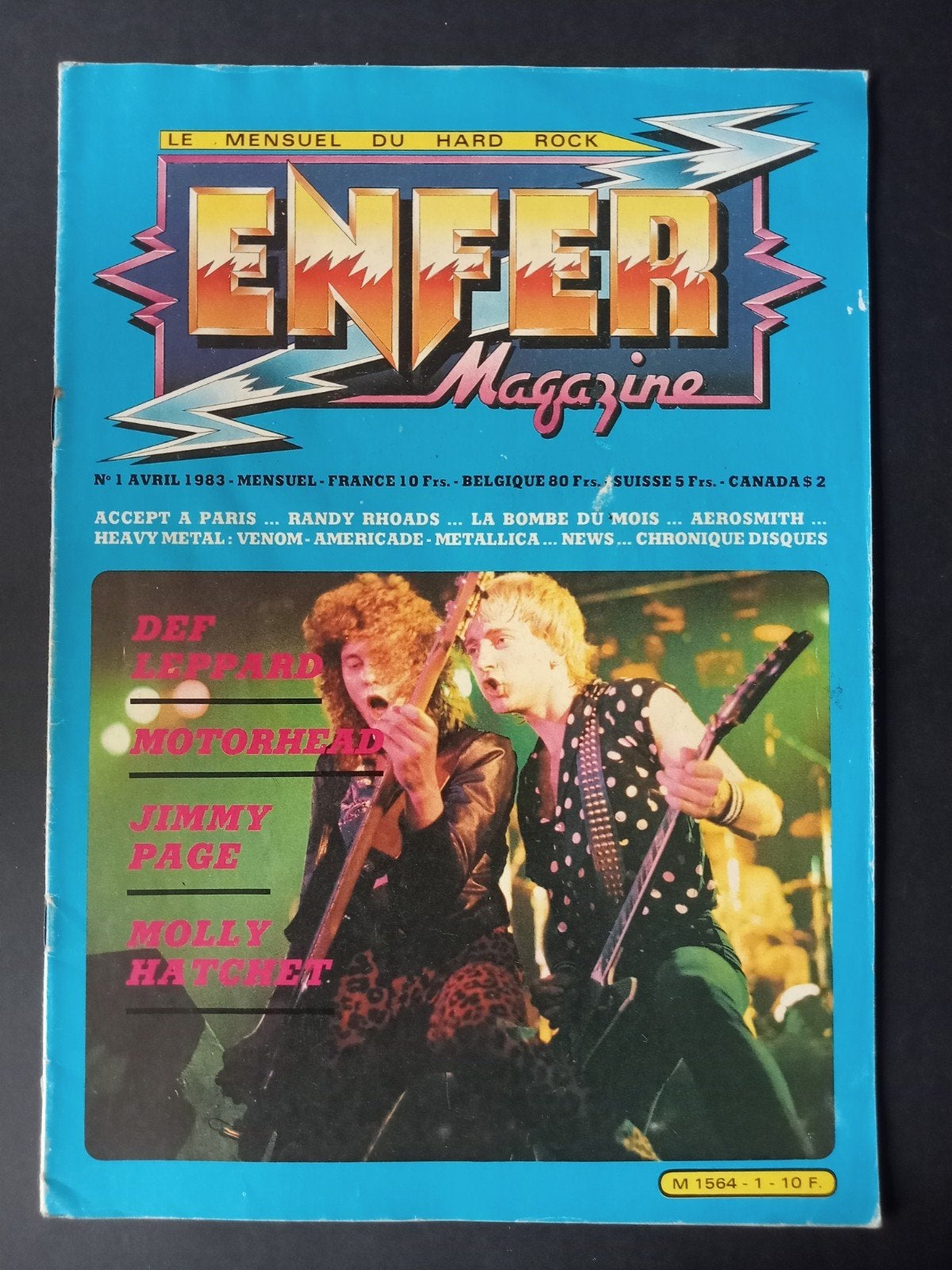 Def Leppard, Frans tijdschrift 1983