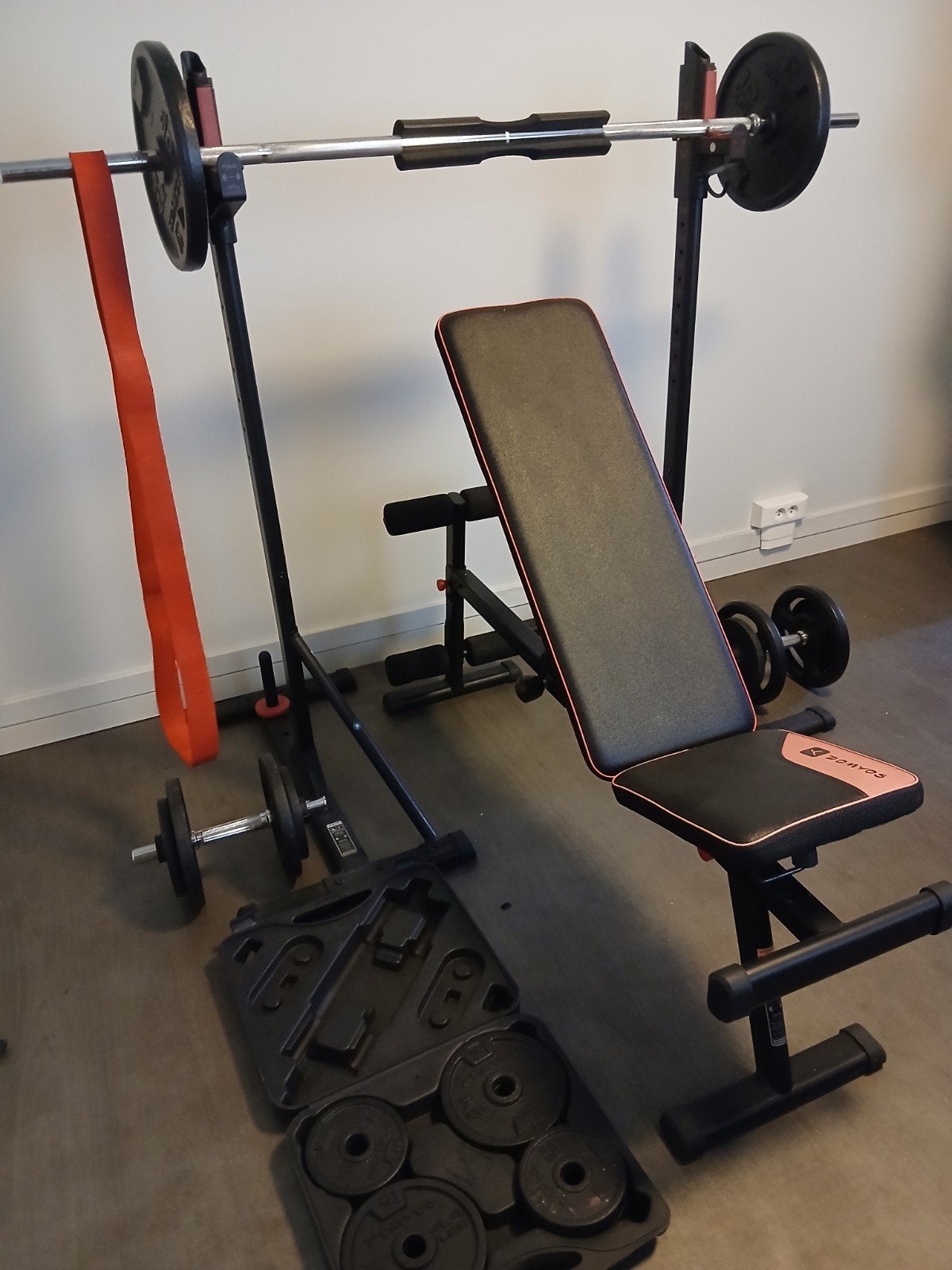 fitness setup / krachttraining, Ophalen, Zo goed als nieuw, Armen, Overige typen