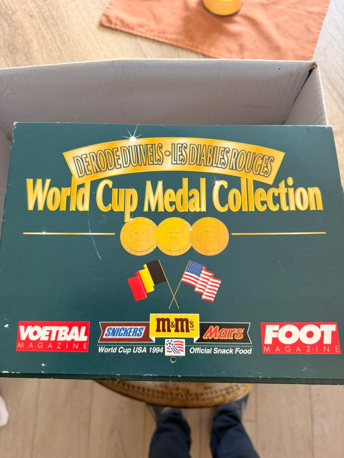 World cup medal collection USA 1994, Verzamelen, Ophalen of Verzenden, Zo goed als nieuw, Overige typen