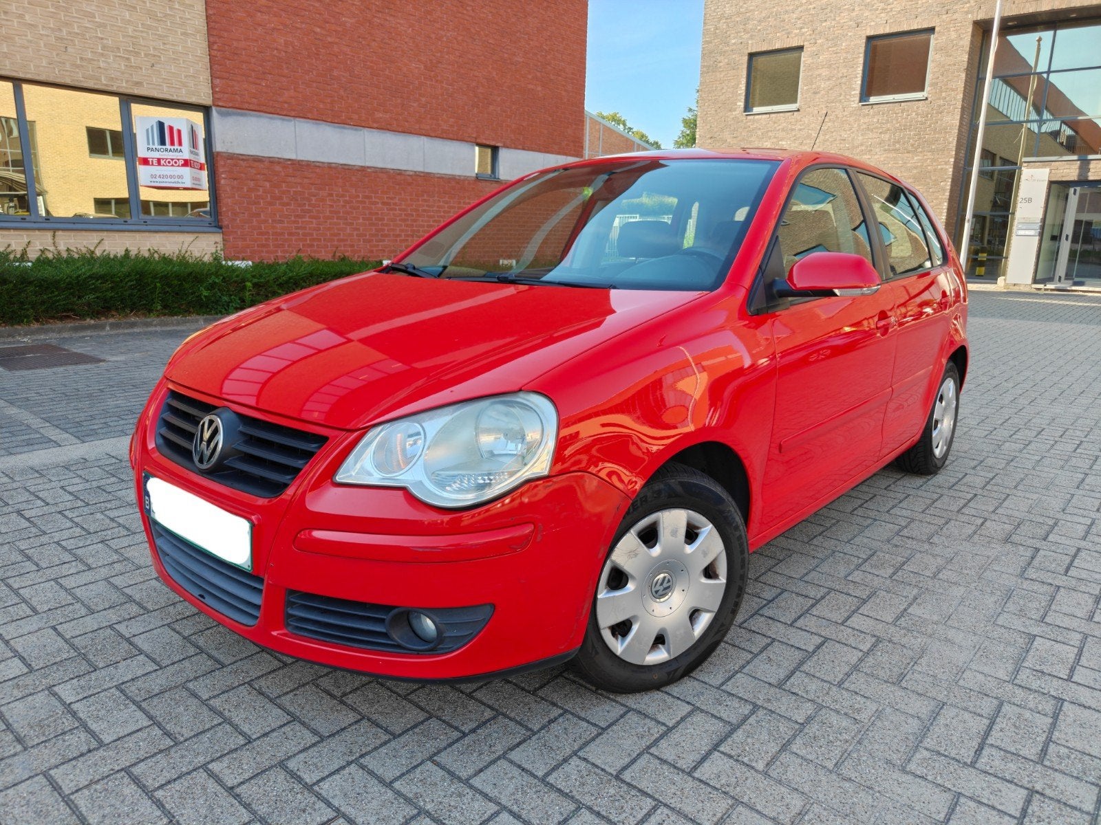 Volkswagen Polo 1.2i/ 160.000km/ 2008/ Essence/ CT OK, Autos, Achat, Entreprise, Noir, 5 portes