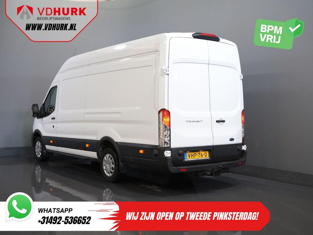 Ford Transit 2.0 TDCI 170 pk L4H3 Trend RWD Jumbo 270Gr.Deur, Wit, Bedrijf, Ford, Onderhoudsboekje