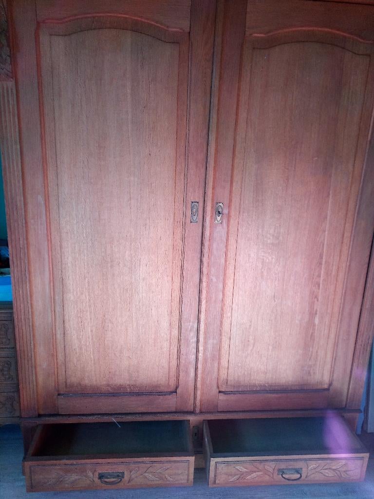 Armoire en bois ancienne, Antiquités & Art, Enlèvement