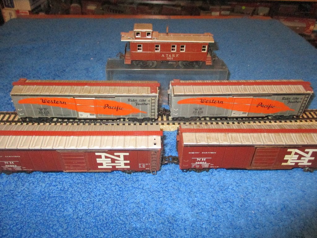 Marklin 5 wagons USA, Hobby & Loisirs créatifs, Trains miniatures | HO, Enlèvement ou Envoi, Utilisé, Wagon, Märklin