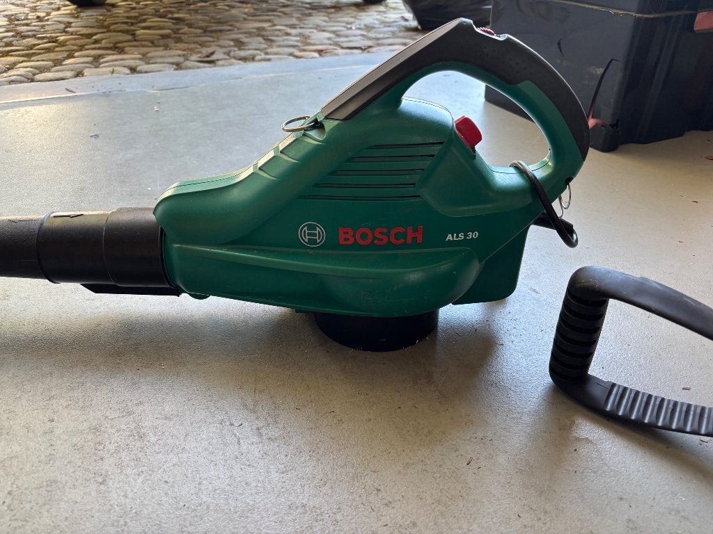 Bladblazer, Tuin en Terras, Ophalen, Met opvangzak, Handgedragen, Zo goed als nieuw