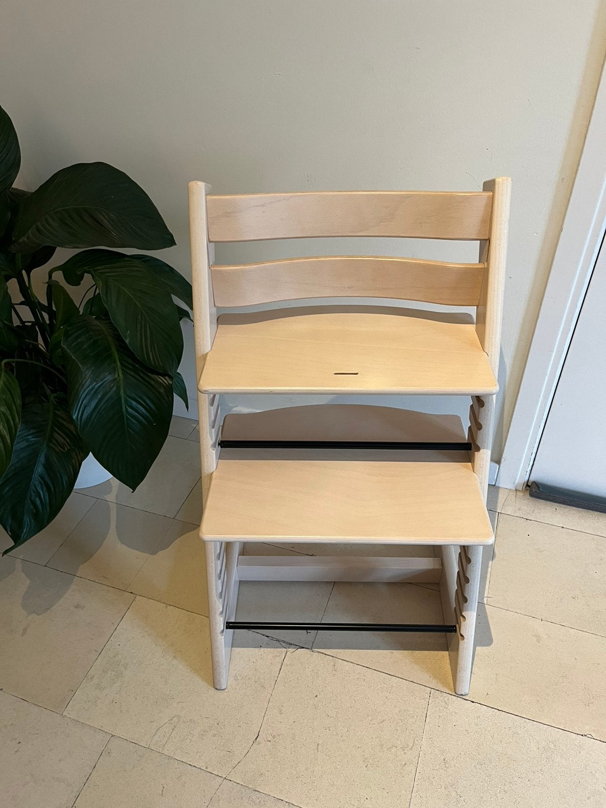 Chaise Stokke Tripp Trapp chêne blanchi, Enfants & Bébés, Enlèvement, Comme neuf