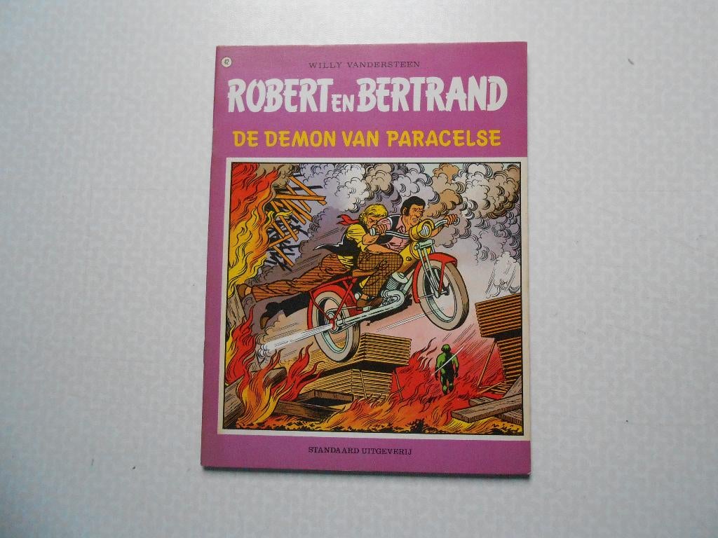 Robert en Bertrand 42 De demon van Paracelse 1981 ste druk., Willy Vandersteen, Eén stripboek, Nieuw, Ophalen of Verzenden