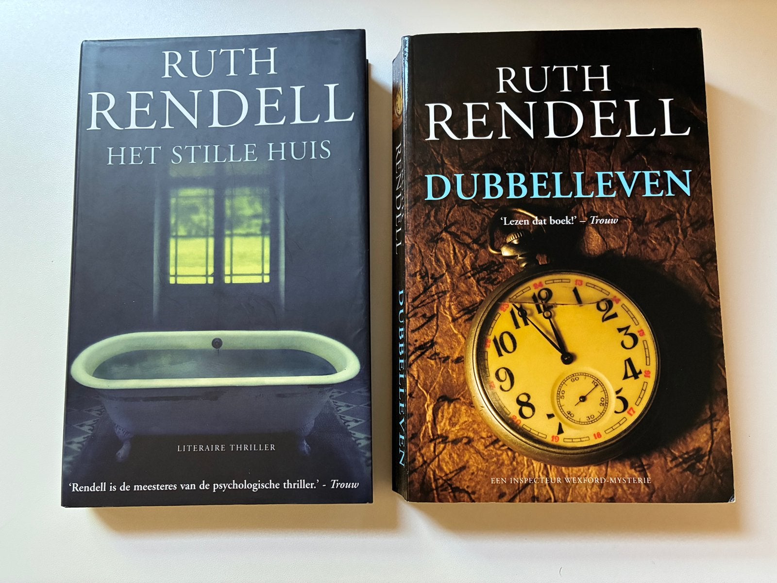 2 boeken van Ruth Rendell, Ophalen of Verzenden, Zo goed als nieuw, Nederland