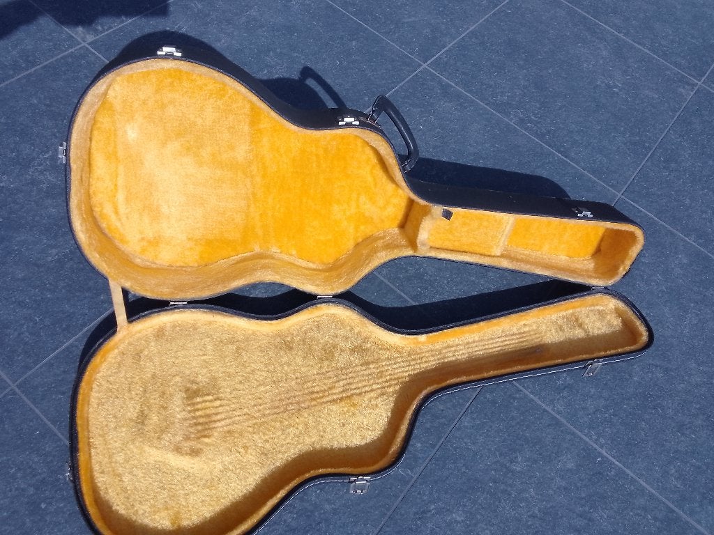 FLIGHT CASE pro vintage pour guitare, Enlèvement, Utilisé, Guitare acoustique, Flight case