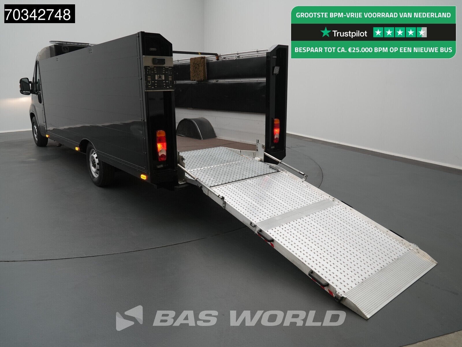 Fiat Ducato 140pk 457cm XL Automaat Lier Open Box Scooter /, Cuir, Achat, Euro 6, 3 places