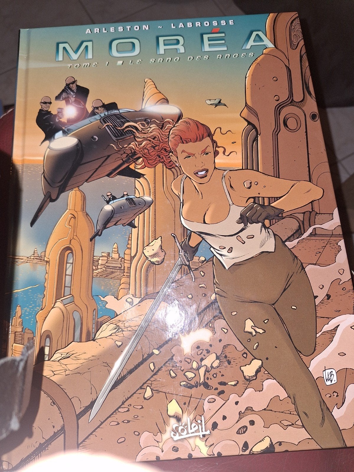 Moréa 1 Le Sang des Anges, Une BD, Enlèvement, Comme neuf
