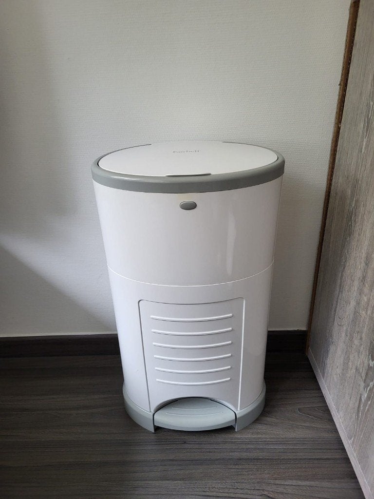 Korbell pampers bin, Ophalen, Zo goed als nieuw