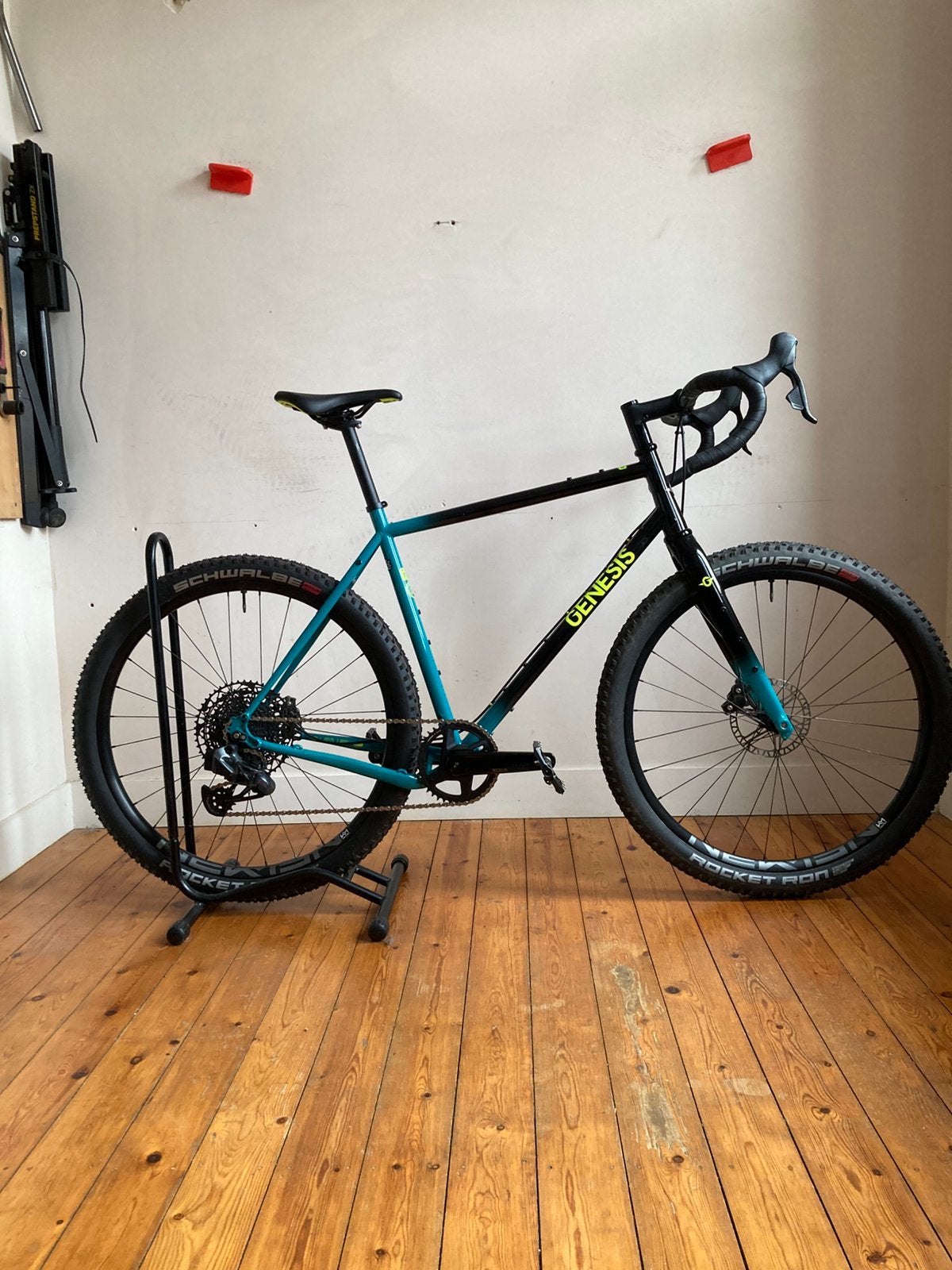Genesis Fugio gravel, Vélos & Vélomoteurs, 10 à 15 vitesses, Enlèvement, 53 à 57 cm, Frein à disque