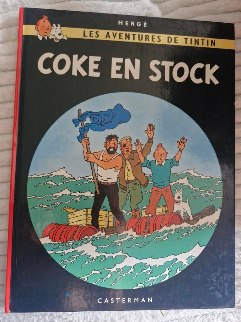 Tintin Coke en stock, Enlèvement