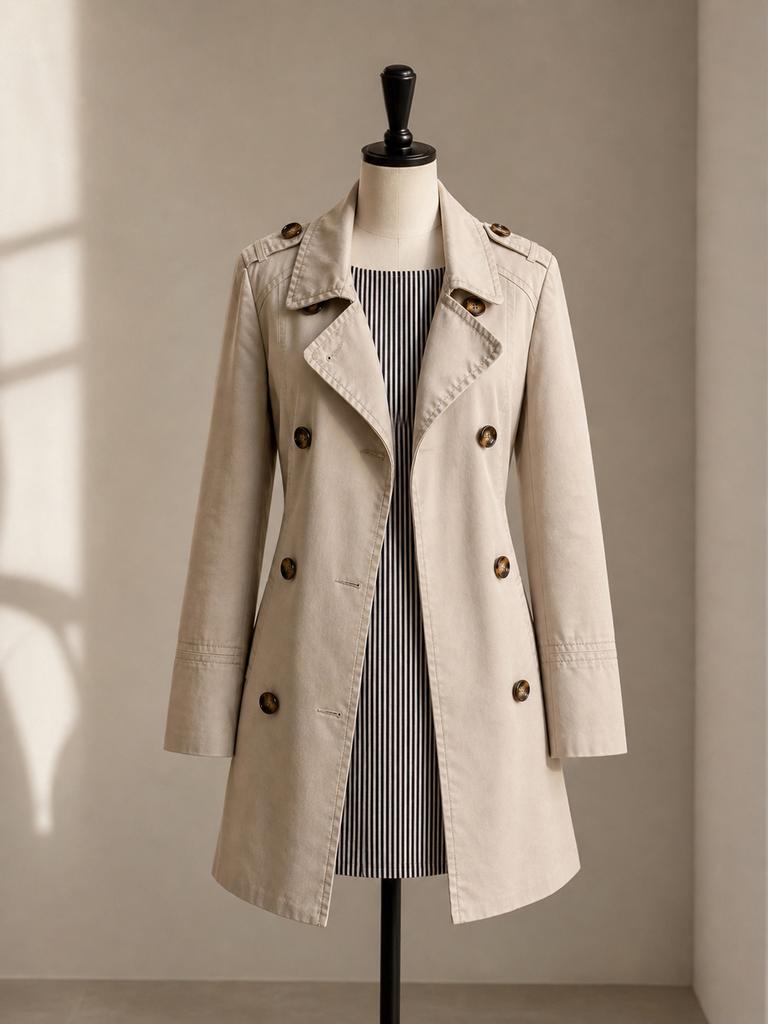 Trench coat H&M, Enlèvement, Comme neuf