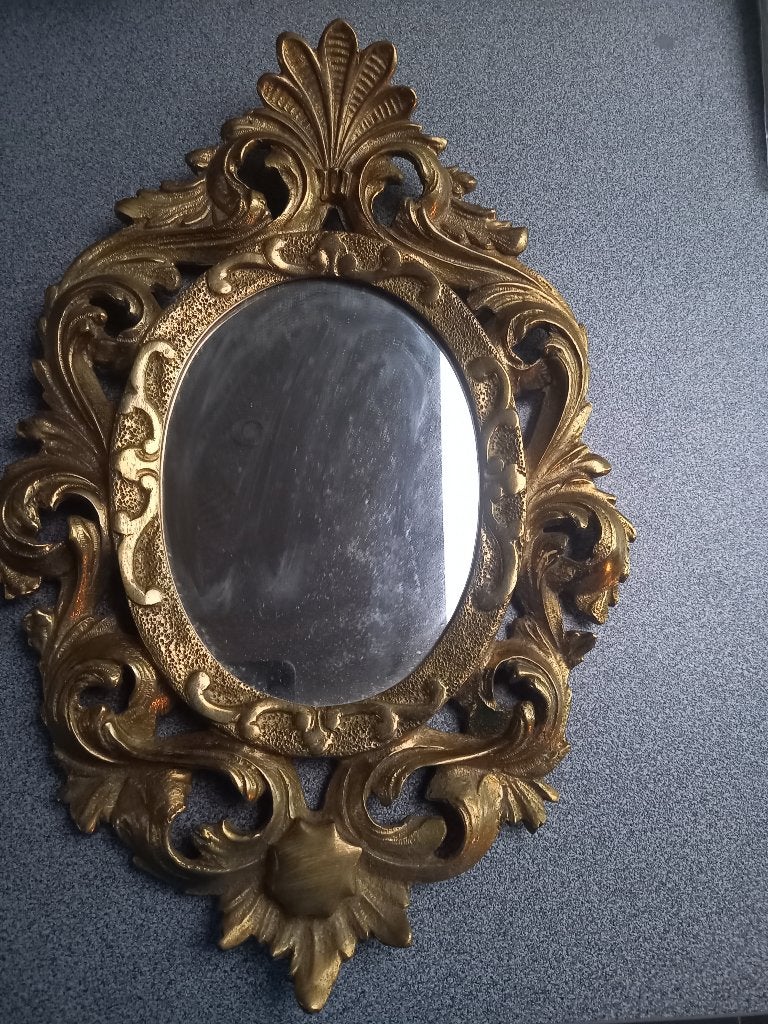 Miroir baroque ancien, Antiquités & Art, Antiquités | Miroirs, Enlèvement