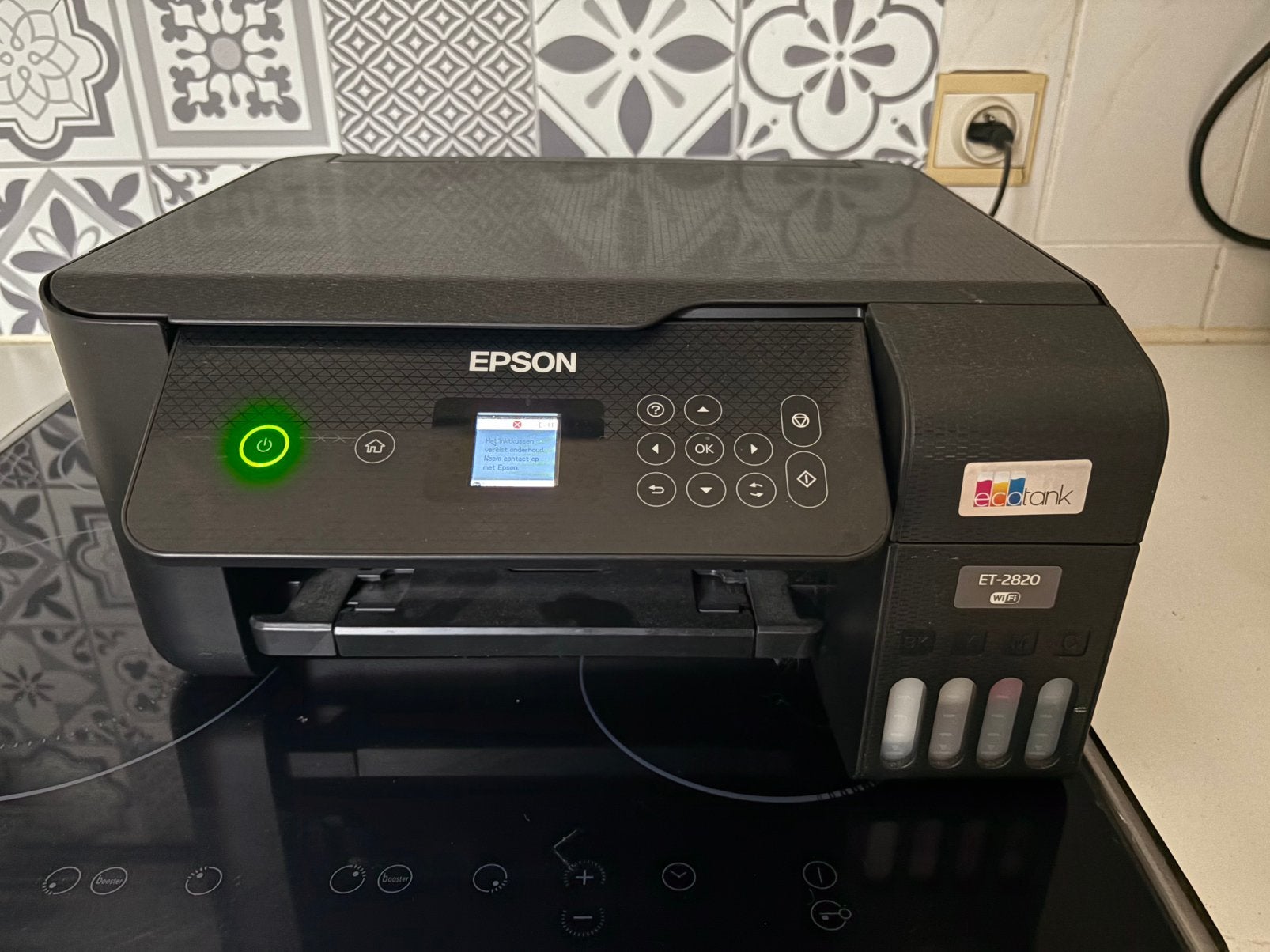 Epson ecotank, Ophalen, Zo goed als nieuw, Printer