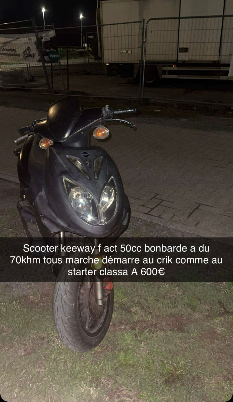 Keeway f act 50 cc, Fietsen en Brommers, Scooters | SYM, Ophalen, Tweetakt, Gebruikt, Overige modellen