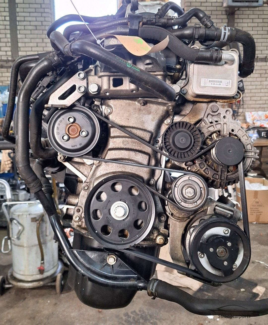 CBZ Motor 1.2tsi VW Polo 6R Golf Seat compleet op de turbo e, Auto-onderdelen, Ophalen, Gebruikt, -, -