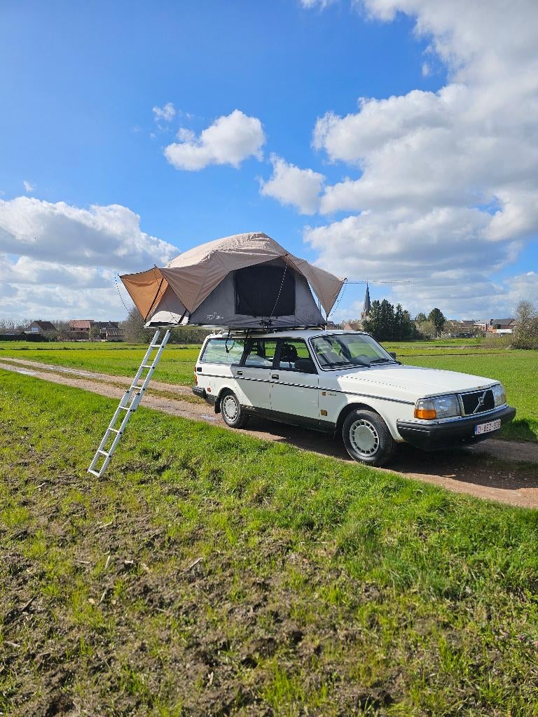 Volvo 240 Break 2.4D – Oldtimer – nette staat – trekhaak, Auto's, Volvo, Particulier, Trekhaak, Diesel, Break, Handgeschakeld