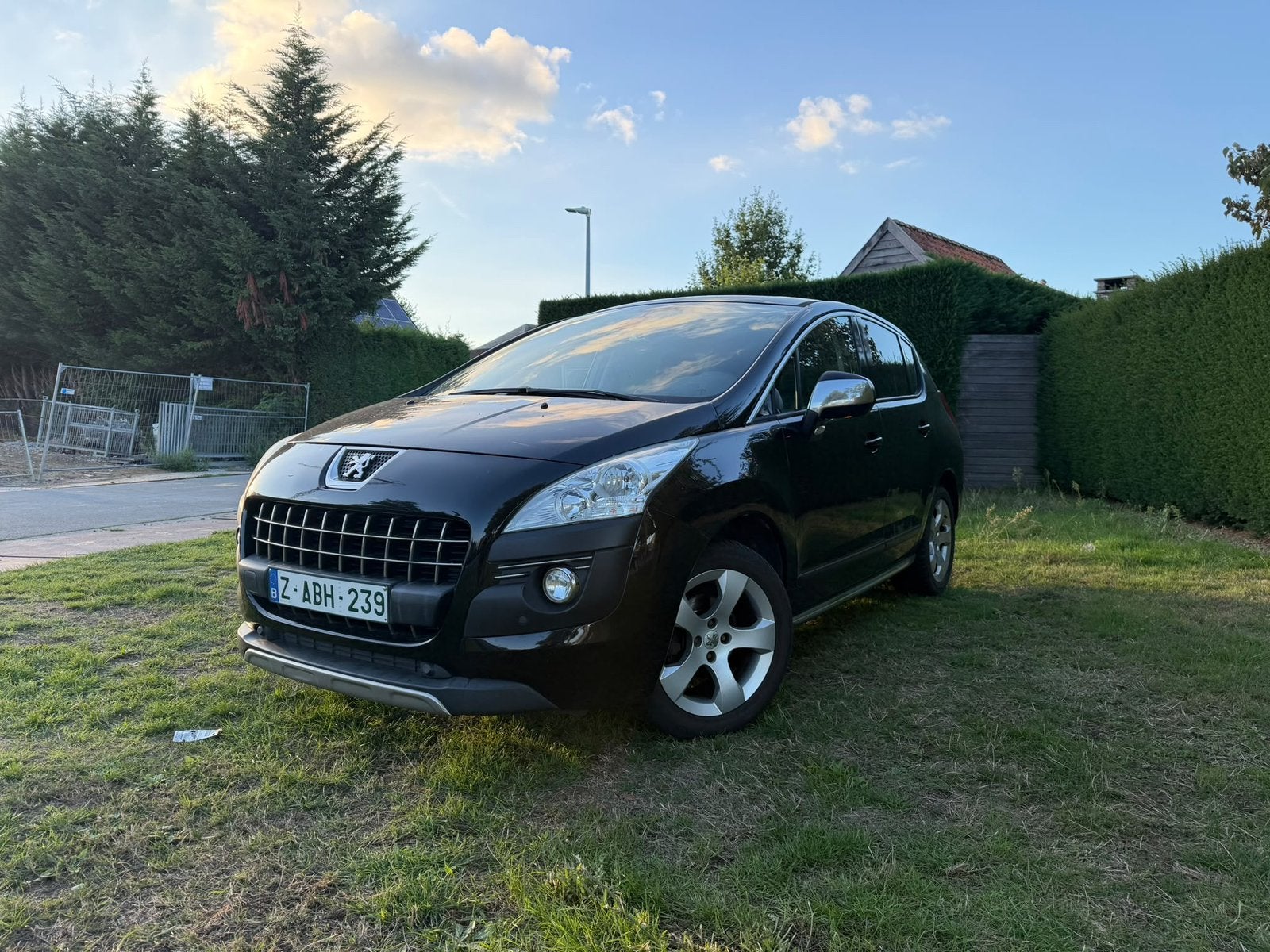 Peugeot 3008 1.6hdi, Auto's, Euro 5, Zwart, 5 deurs, Particulier