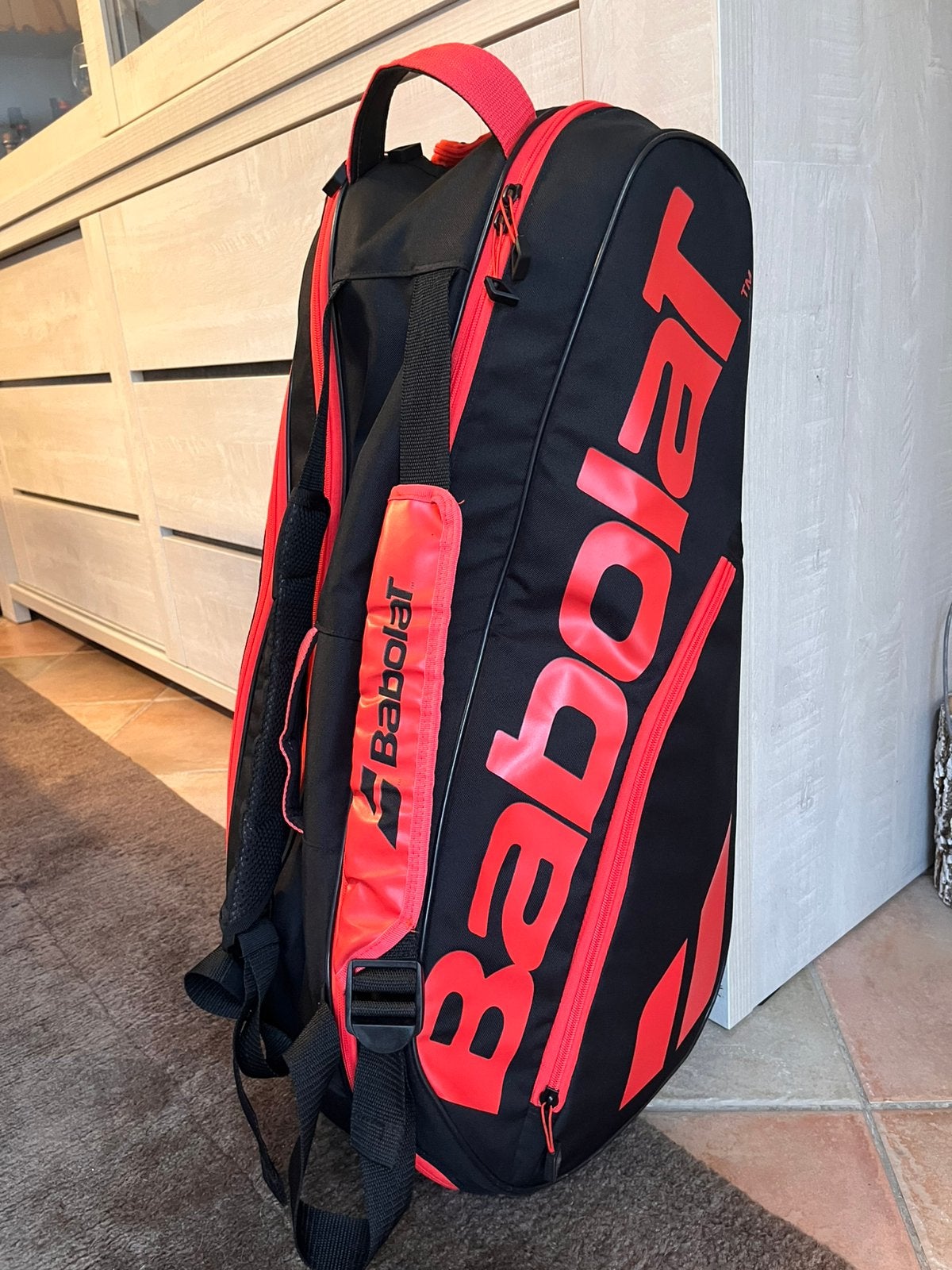 Babolat tennistas 6 rackets, Ophalen of Verzenden, Gebruikt