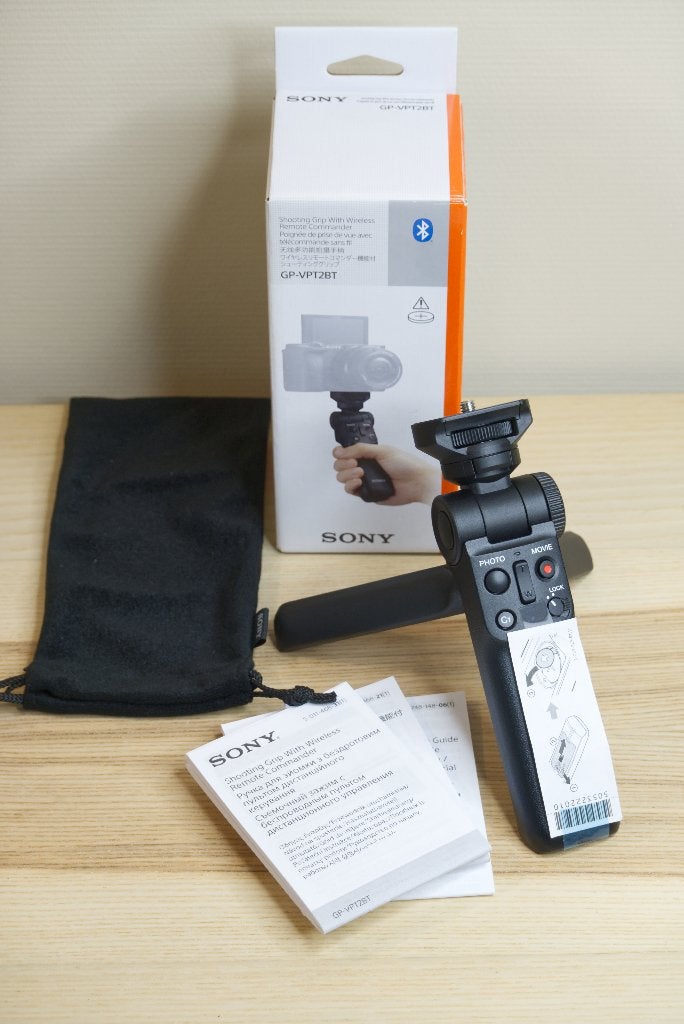 Sony GP-VPT2BT Bluetooth Vlogging Grip - NIEUW, Selfiestick, 125 cm of minder, Nieuw, Ophalen of Verzenden