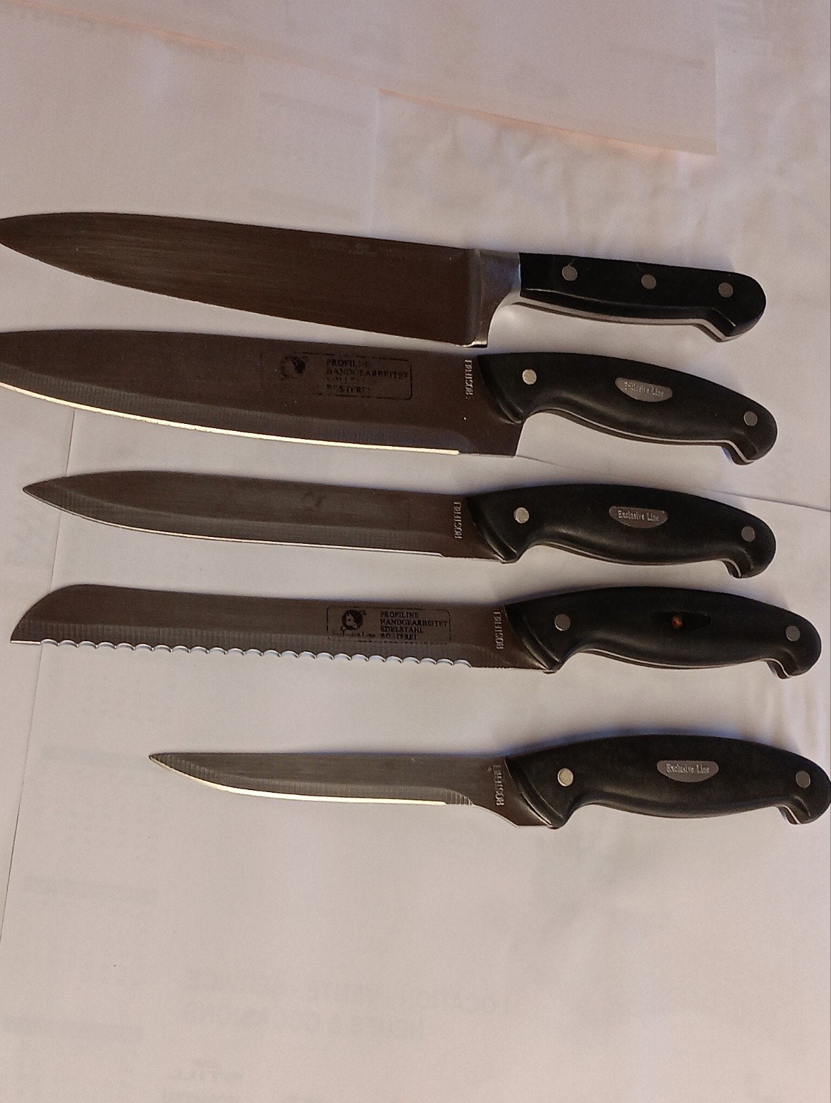lot couteau de cuisine., Envoi, Utilisé, Couteau de cuisine