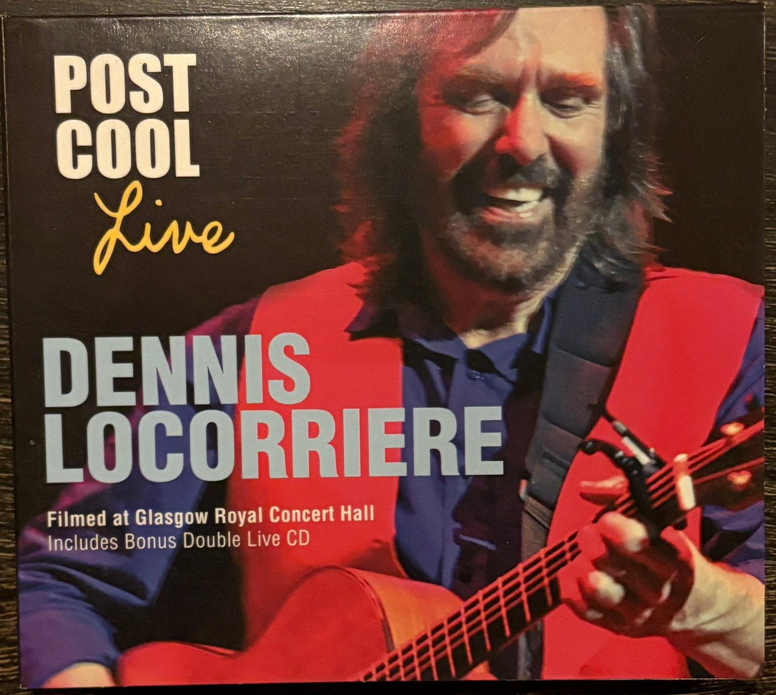 DENNIS LOCORRIERE - Post Cool Live, CD & DVD, CD | Rock, Enlèvement ou Envoi, Comme neuf, Folk rock
