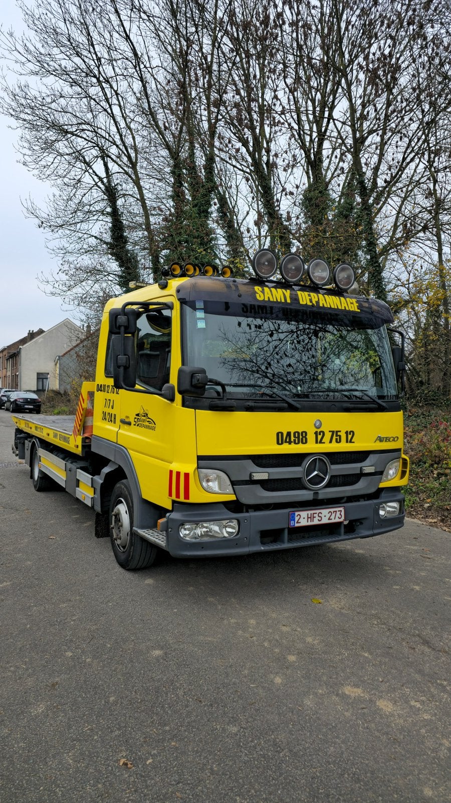 Mercedes atego 818 Dépanneuse FALKOM, Achat, Entreprise, Mercedes-Benz, Diesel