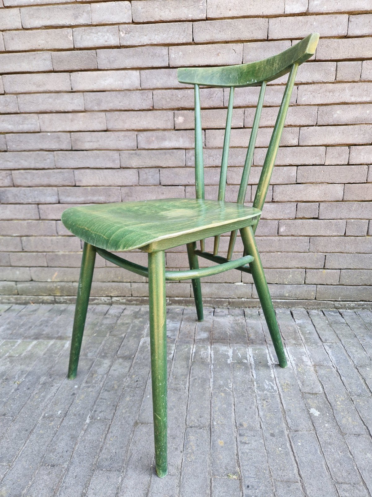 6 vintage stoelen, Huis en Inrichting, Stoelen, Ophalen, Gebruikt, Overige kleuren, Vijf, Zes of meer stoelen