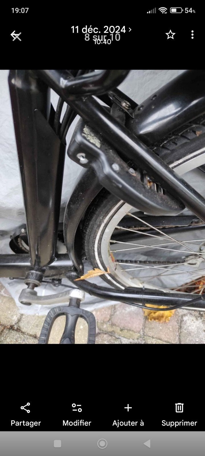 vélo baboo cargo., Enlèvement, Utilisé, Baboo bigE