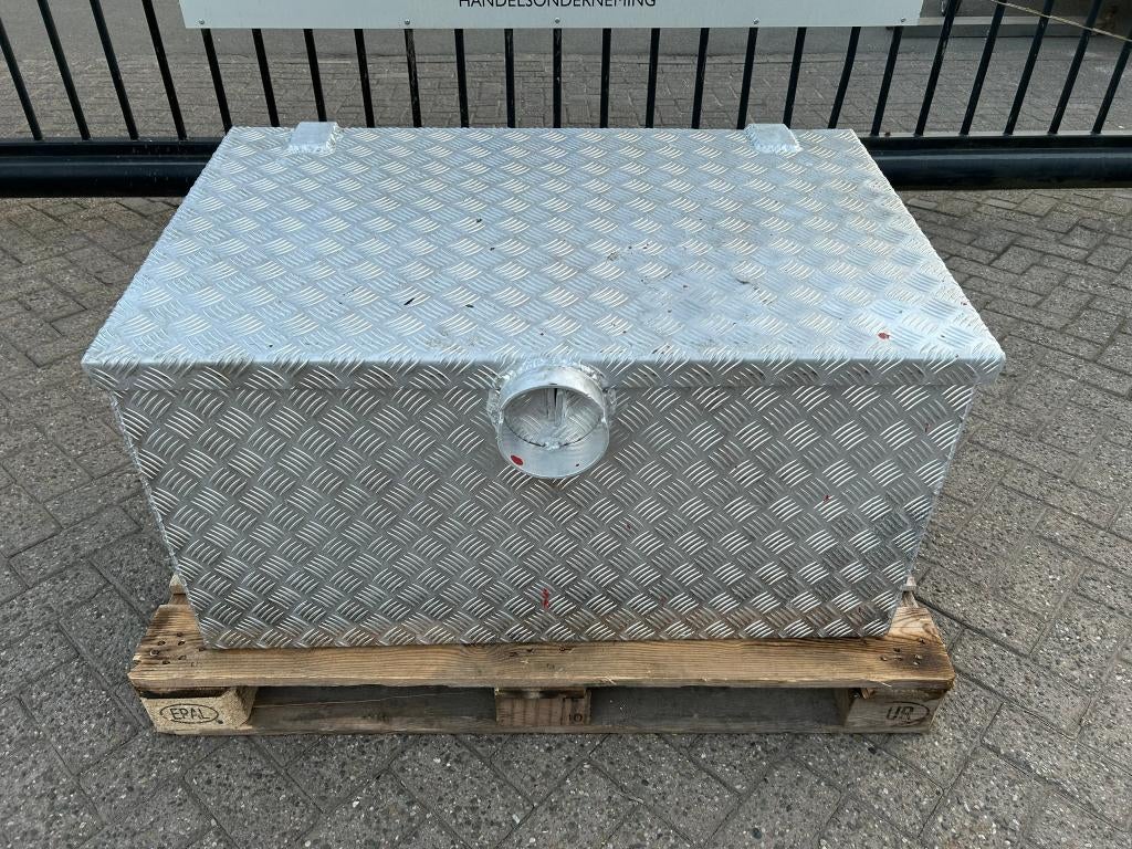 Aluminium traanplaat gereedschapskist/gereedschap kist, Huis en Inrichting, Woonaccessoires | Kisten, Ophalen, Gebruikt, 50 tot 100 cm