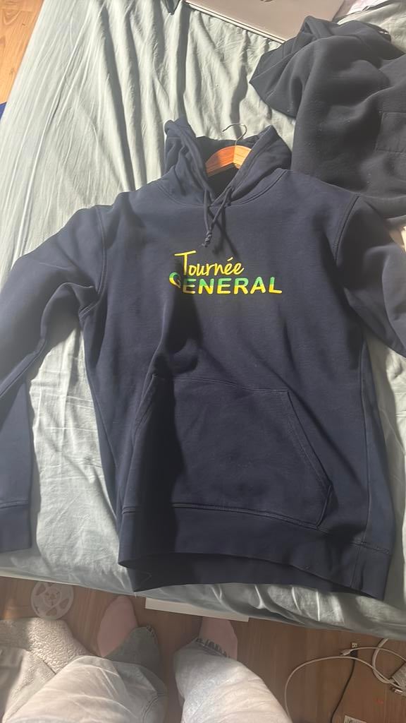 Fc de kampioen hoodie, Enlèvement, Comme neuf, Taille 48/50 (M), Jaune