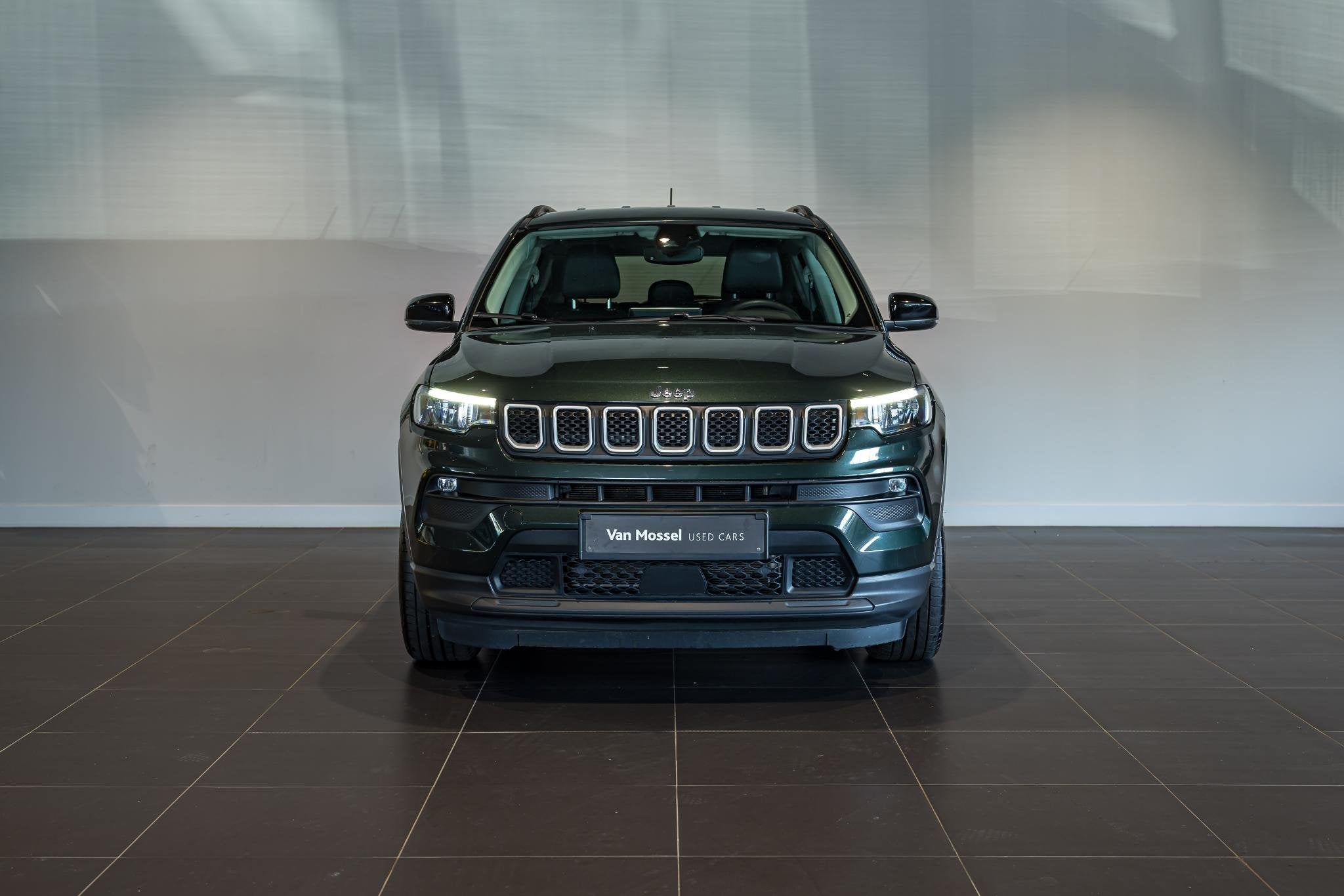Jeep Compass 1.3 Turbo T4 150 4x2 DDCT Longitude | Camera |, Stof, Gebruikt, 4 cilinders, 1505 kg