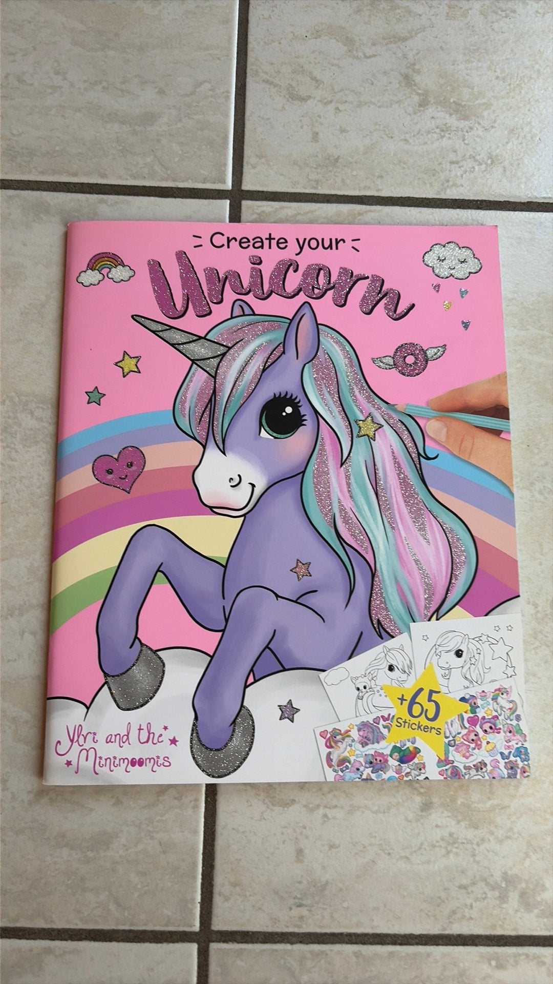 Ylvi et les minimomis ~ crée ta licorne, Envoi, Neuf, Papier, Carnet de croquis ou à dessin