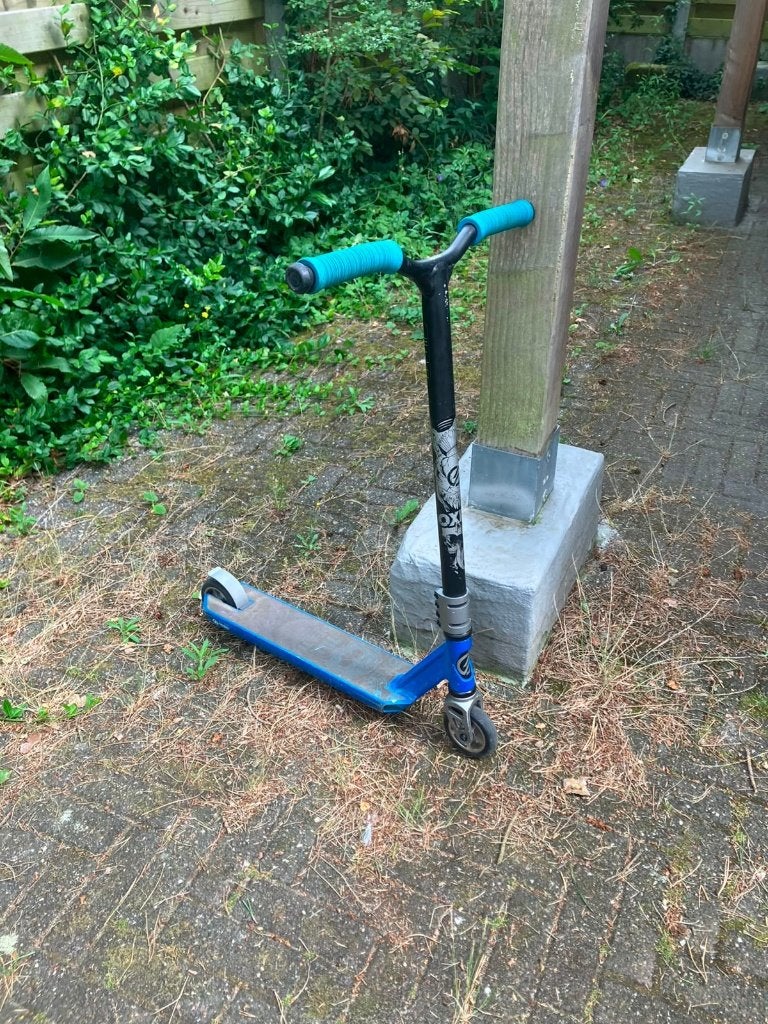 Stunt step OXELO, Fietsen en Brommers, Steps, Ophalen, Gebruikt, Gewone step, Oxelo