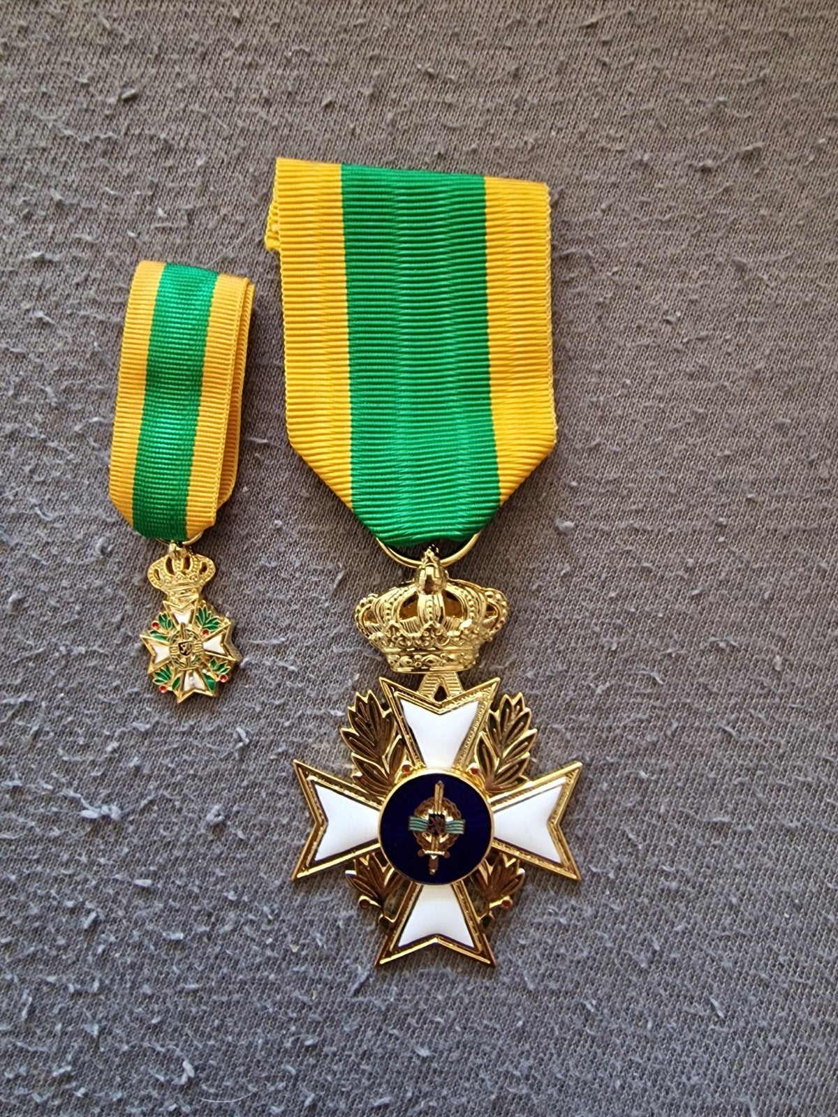 Medailles ridder kfmb, Verzamelen, Militaria | Algemeen, Ophalen of Verzenden