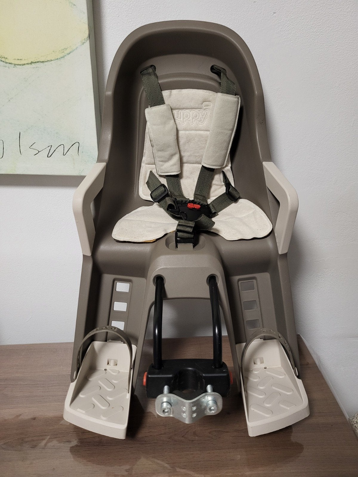 Polisport Guppy Mini Kinderfietsstoeltje Voor – Compleet –, Ophalen of Verzenden