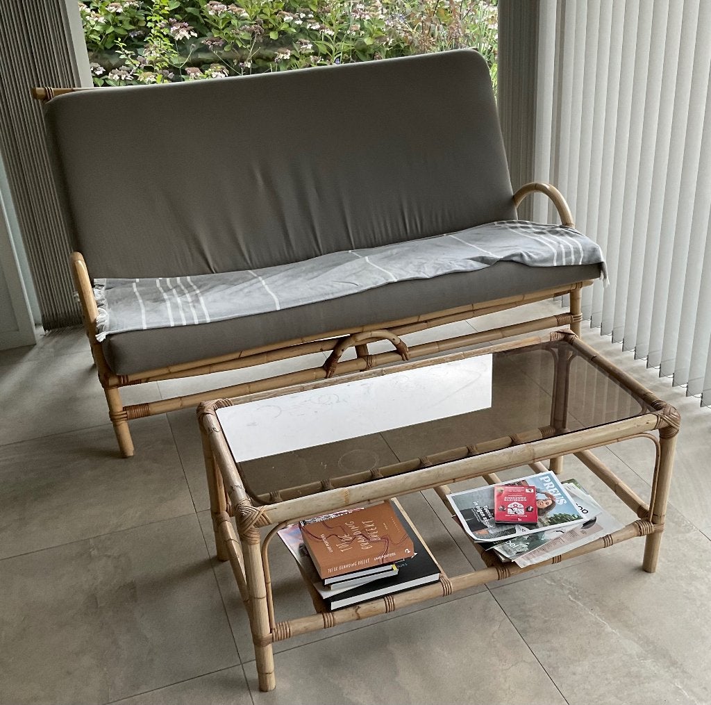 Bamboe salon, Huis en Inrichting, Ophalen, Gebruikt, Bamboe