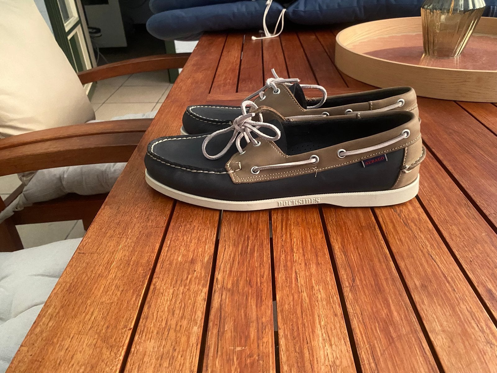 Docksides sebago, Ophalen of Verzenden, Gedragen