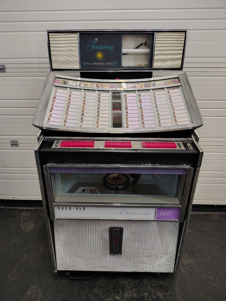 Rock-ola 408 (1963) jukebox /opknapper !!, Collections, Machines | Jukebox, Enlèvement