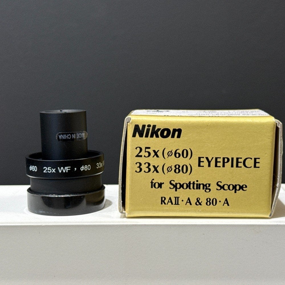 NIKON 25x/33x wide - oculair voor RA II 60-A & 80-A, TV, Hi-fi & Vidéo, Appareils photo numériques, Enlèvement ou Envoi, Neuf