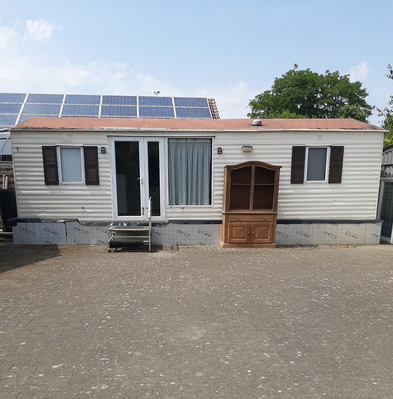 Stacaravan van 8m60 op 3m65, Caravans en Kamperen, Stacaravans, tot en met 2, Ophalen